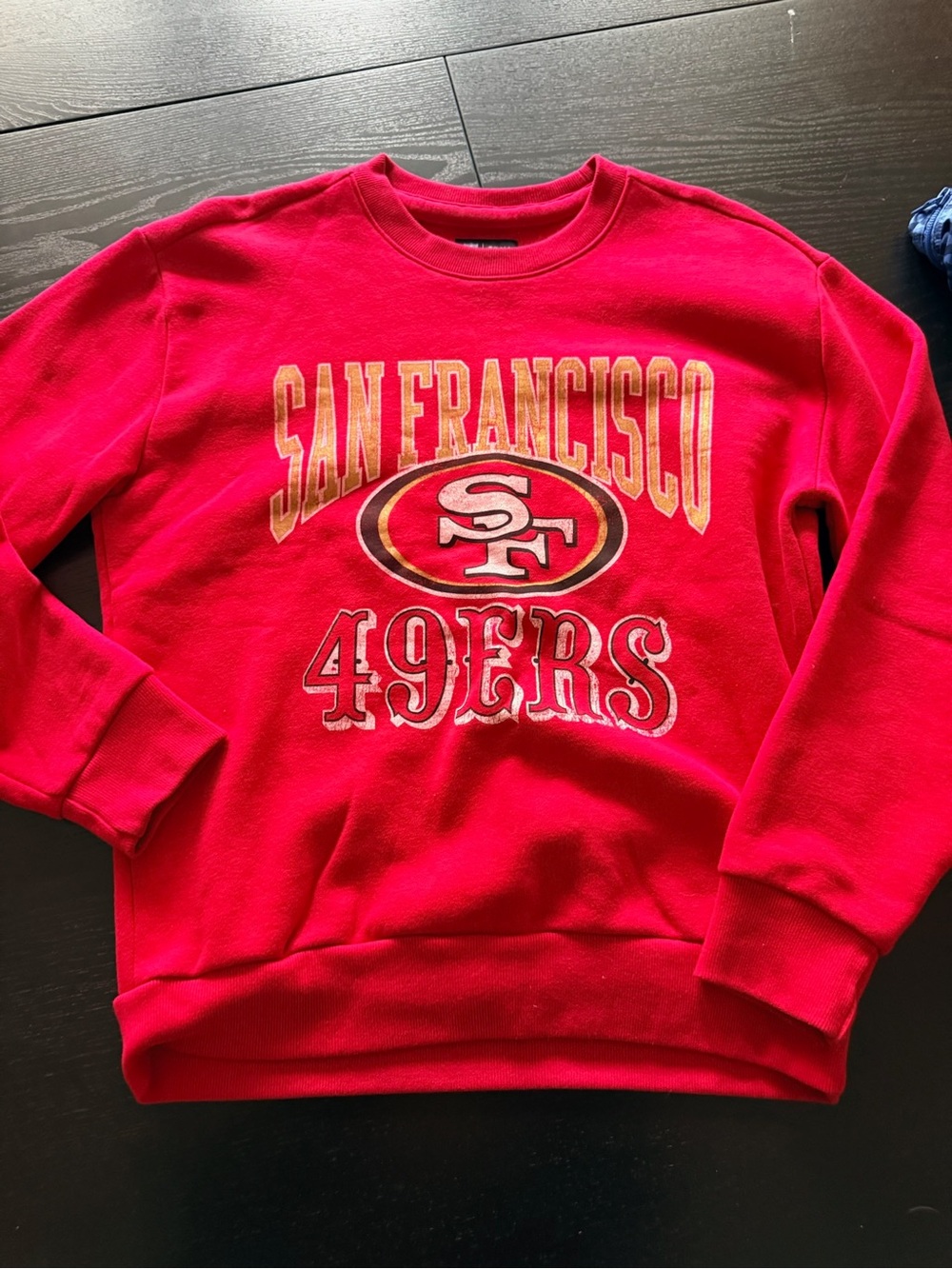 NFL Team Apparel San Francisco 49ers NFL Red Crewneck Sweatshirt. Sz XS